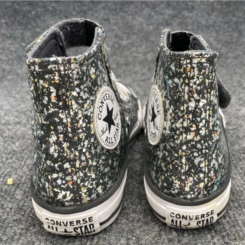 Converse Chuck Taylor All Star Hi Top Confetti Glitter Youth 12.5 A11116C